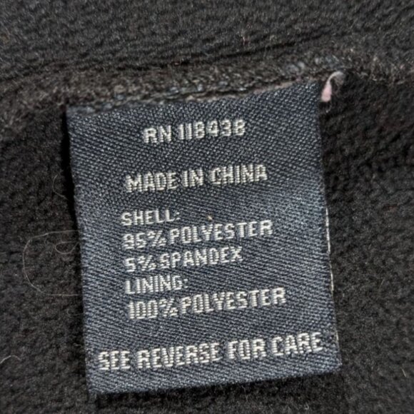 Lyft 1K Soft Shell Jacket Mens 2XL Black Full-Zip Lightweight Performance - Picture 5 of 11